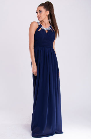 EVA&LOLA  DRESS - BLUE 19011-2