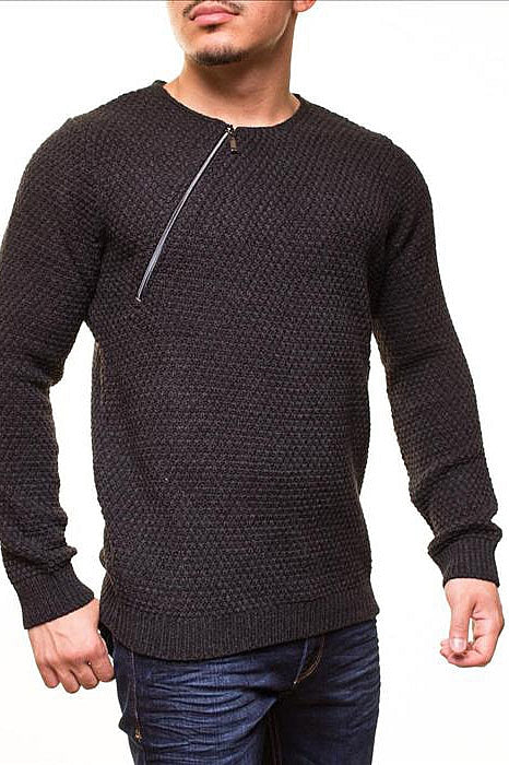 MALE LONG SWEATER CRSM - DARK GRAY 9501-2