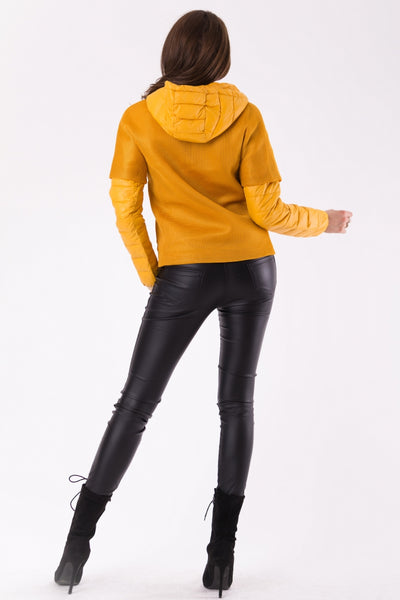 JACKET - MUSTARD 46033-3