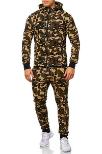 SWEAT SUIT MAN- KHAKI CAMO  47005-1