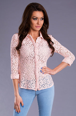 DROLE DE COPINE SHIRT - PINK PASTEL 8614-2