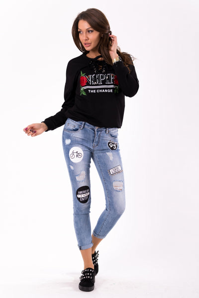 TROUSERS - JEANS 45001-2