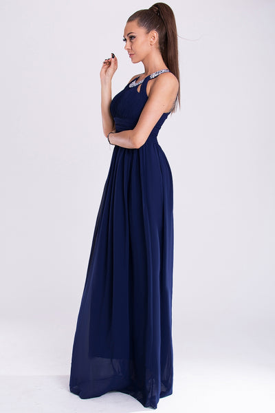 EVA&LOLA  DRESS - BLUE 19011-2