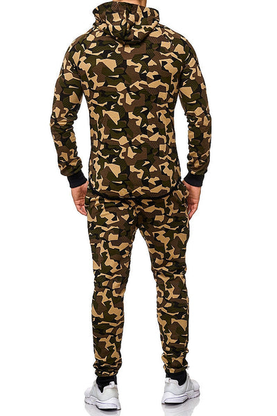 SWEAT SUIT MAN- KHAKI CAMO  47005-1