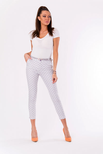 TROUSERS+BELT -GREY 48012-1