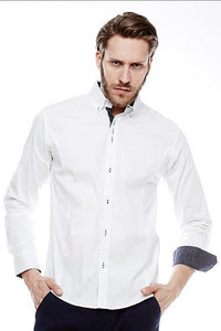 SLIM-FIT SHIRT CRSM - WHITE 16010-1