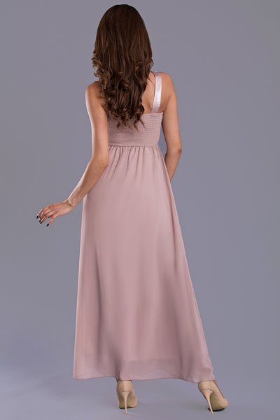 EVA & LOLA Dress- BROWN 7815-8