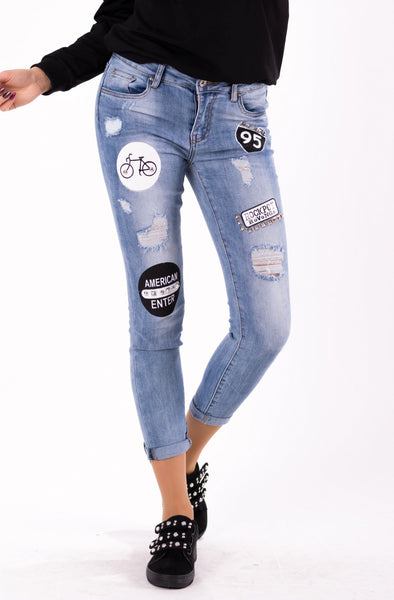 TROUSERS - JEANS 45001-2