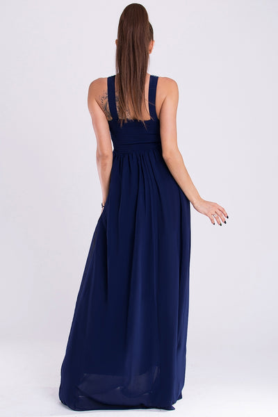 EVA&LOLA  DRESS - BLUE 19011-2