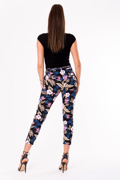 TROUSERS+BELT -BLACK 48011-1